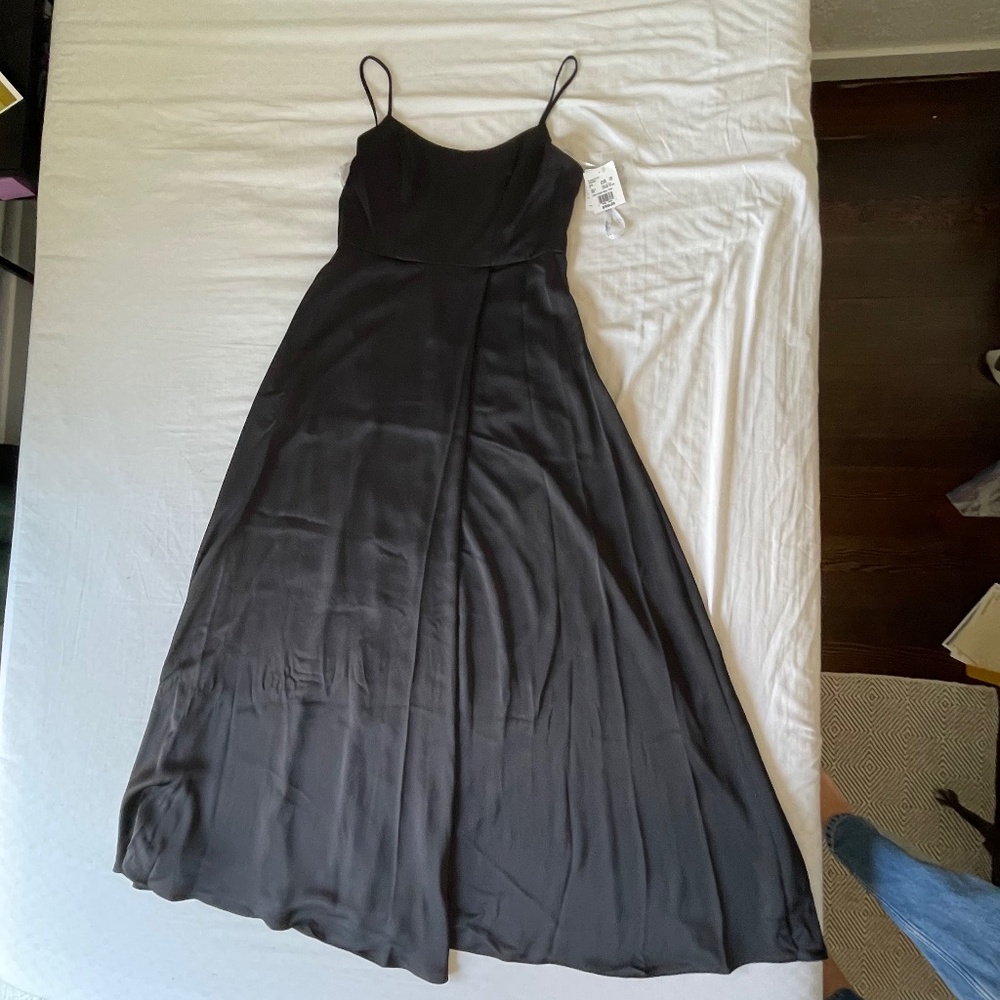Never worn David’s Bridal black bridesmaid dress size 6